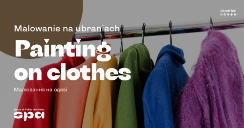 🇵🇱 🇺🇦 🇬🇧 Malowanie na ubraniach w duchu zero-waste | Малювання на одязі | Painting on clothes