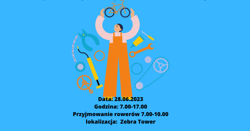 Serwis rowerowy Zebra Tower