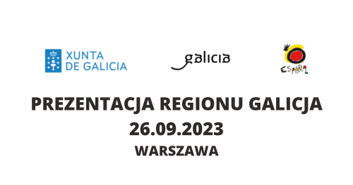 PREZENTACJA REGIONU GALICJA Z HISZPANII, WARSZAWA 26.09.2023