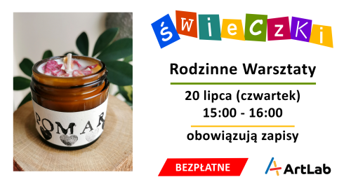 Robimy świece sojowe - bezpłatne warsztaty dla dzieci i dorosłych