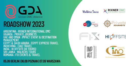 GLOBAL DMC ROADSHOW 2023 WARSZAWA 07.09.2023