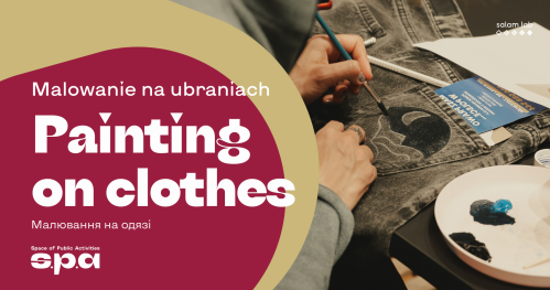 🇵🇱 🇺🇦 🇬🇧 Malowanie na ubraniach w duchu zero-waste | Малювання на одязі | Painting on clothes