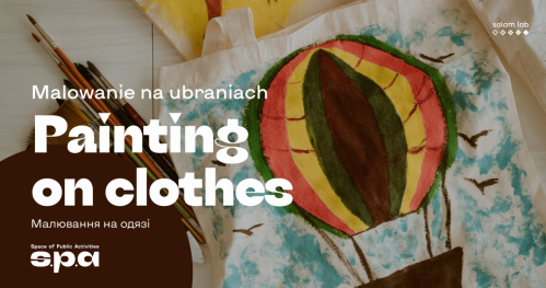 🇵🇱 🇺🇦 🇬🇧 Malowanie na ubraniach w duchu zero-waste | Малювання на одязі | Painting on clothes