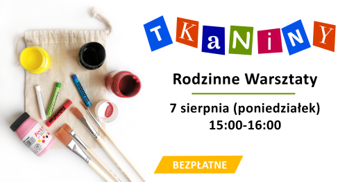 Bawełniane woreczki - rodzinne warsztaty - bezpłatne