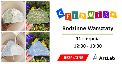 Włoskie sgraffito - bezpłatne warsztaty / 11 sierpnia / 12:30-13:30
