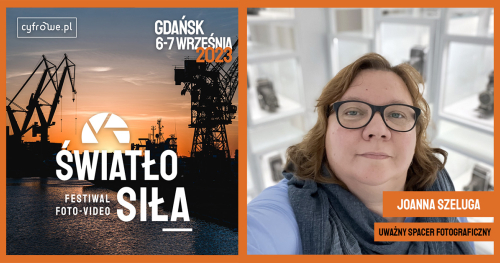 Fotospacer poruszony - Joanna Szeluga fotografoterapia - Festiwal ŚwiatłoSiła 2023