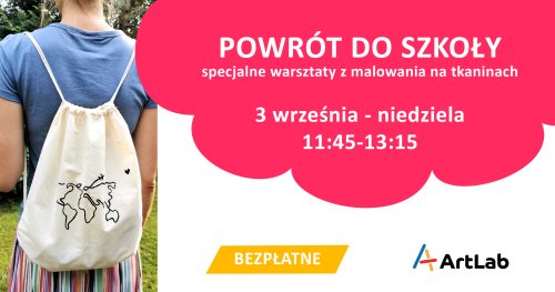 Powrót do szkoły! / Bezpłatne warsztaty