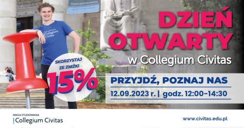 DZIEŃ OTWARTY Uczelni Collegium Civitas