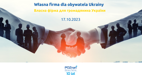 ZMIANA TERMINU! Własne firma dla obywatela Ukrainy