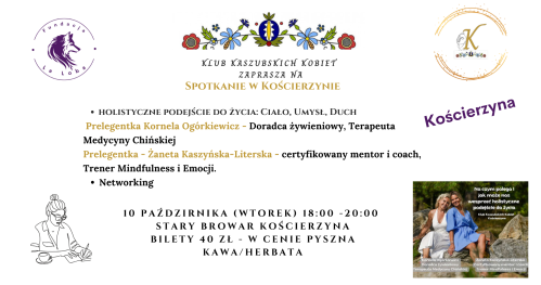 Spotkanie Klubu Kaszubskich Kobiet w Starym Browarze w Kościerzynie