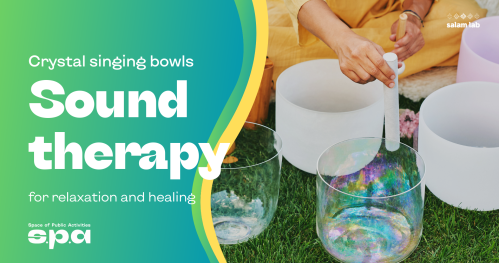 🇬🇧 Sound therapy: Crystal singing bowls for relaxation and healing