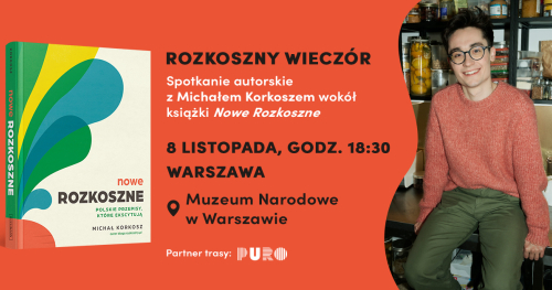 Warszawa: Spotkanie autorskie z Rozkosznym