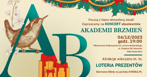 Świąteczny koncert "Akademii Brzmień"