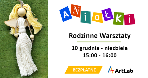 Makrama - aniołki - bezpłatne warsztaty