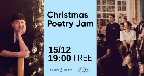 🇬🇧 🇺🇦 🇵🇱 18+ | Christmas Poetry Jam | Dom Rzemiosł Teatralnych | Free Entry