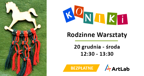 Makrama - koniki - bezpłatne warsztaty