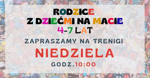 Szkolenie  "Rodzic z dzieckiem na macie" - Program usportowienia dzieci i ich rodziców poprzez wspólne treningi Jiu-jitsu