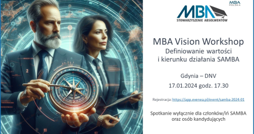 MBA Vision Workshop. Definiowanie wartości i kierunku działania SAMBA