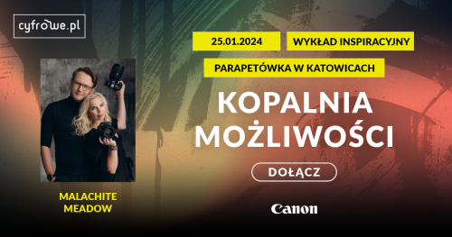 Kopalnia możliwośći spotkanie inspiracyjne - Malachite Meadow - CANON