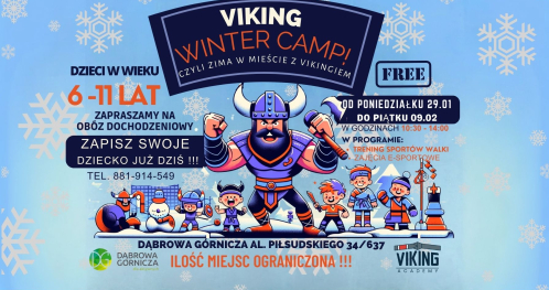 VIKING WINTER CAMP 2024 - FERIE W MIEŚCIE