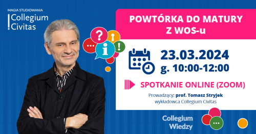 Powtórka do matury z Collegium Civitas - WOS cz. 2