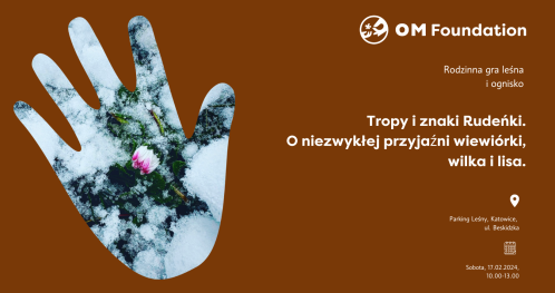 Tropy i znaki Rudeńki. O niezwykłej przyjaźni wiewiórki, wilka i lisa.