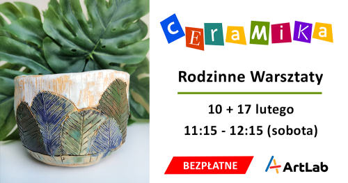 Miski i czarki - bezpłatne warsztaty / 10 + 17 lutego / 11:15-12:15