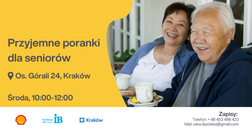 Przyjemne poranki dla seniorów | Pleasant mornings for seniors | Приємні ранки для сеньйорів