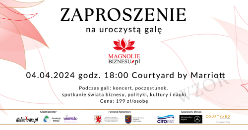 Gala Wręczenia Statuetek Magnolie Biznesu vol.6