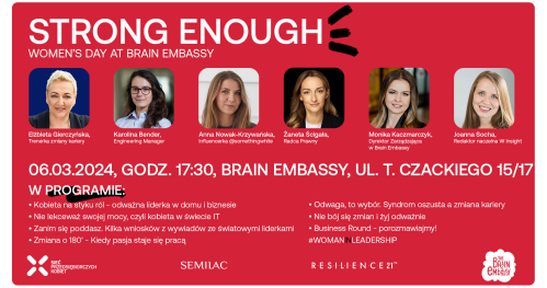Strong Enough - Women’s Day at Brain Embassy