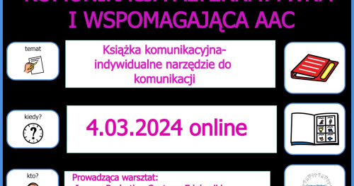 Książka komunikacyjna- indywidualne narzędzie do komunikacji