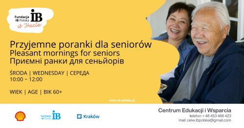 Przyjemne poranki dla seniorów | Pleasant mornings for seniors | Приємні ранки для сеньйорів