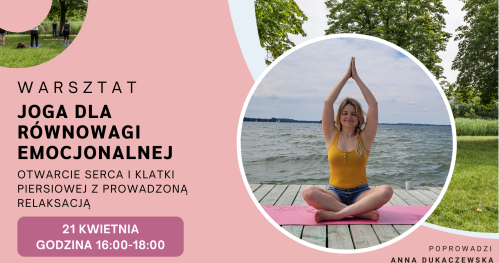 Warsztat: Joga dla równowagi emocjonalnej 🧘‍♂️