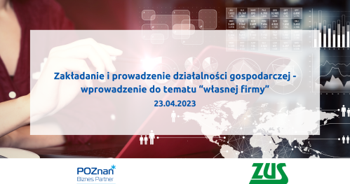 Zakładanie i prowadzenie działalności gospodarczej - wprowadzenie do tematu "własnej firmy".