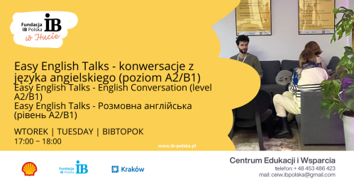 Easy English Talks - konwersacje z języka angielskiego (poziom A2/B1) | Easy English Talks - English Conversation (level A2/B1) | Easy English Talks - Розмовна англійська (рівень A2/B1)