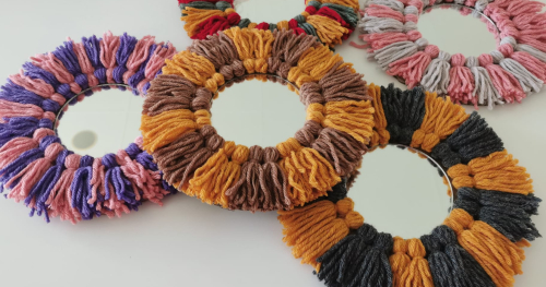 Robimy lustro boho
