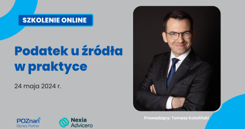 Podatek u źródła w praktyce