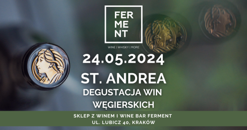 St. Andrea - degustacja win węgierskich