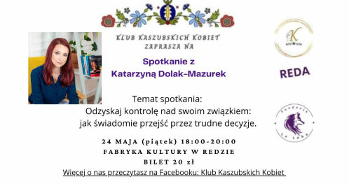 Klub Kaszubskich Kobiet oddział w Redzie- 24 maja 2024