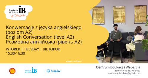Konwersacje z języka angielskiego (poziom A2) | English Conversation (level A2) | Розмовна англійська (рівень A2)