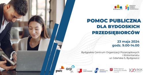 Pomoc publiczna dla bydgoskich przedsiębiorców