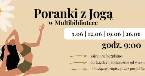 Poranki z Jogą w Multibibliotece