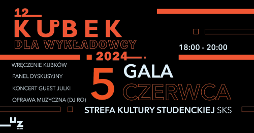 KUBEK DLA WYKŁADOWCY 2024 - GALA