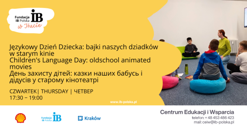 Językowy Dzień Dziecka: bajki naszych dziadków w starym kinie I Children's Language Day: oldschool animated movies | День захисту дітей: казки наших бабусь і дідусів у старому кінотеатрі