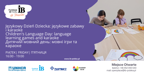 Językowy Dzień Dziecka: językowe zabawy i karaoke I Children's Language Day: language learning games and karaoke | Дитячий мовний день: мовні ігри та караоке