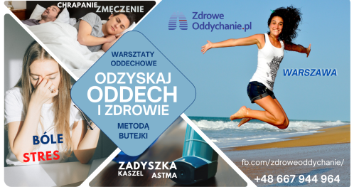 Odzyskaj oddech i zdrowie - Warsztat oddechowy metodą Butejki - Warszawa