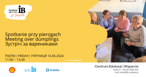 Spotkanie przy pierogach | Meeting over dumplings | Зустріч за варениками