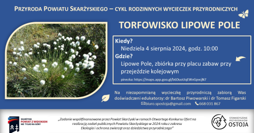 Przyroda Powiatu Skarżyskiego - TORFOWISKO LIPOWE POLE