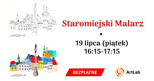 Staromiejski Malarz / akwarele - warsztaty - bezpłatne