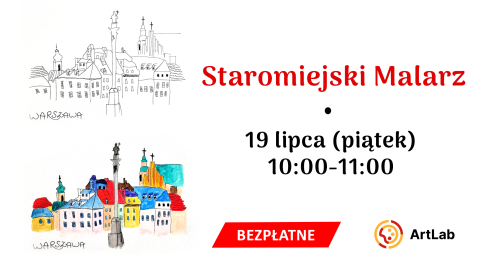 Staromiejski Malarz / akwarele - warsztaty - bezpłatne